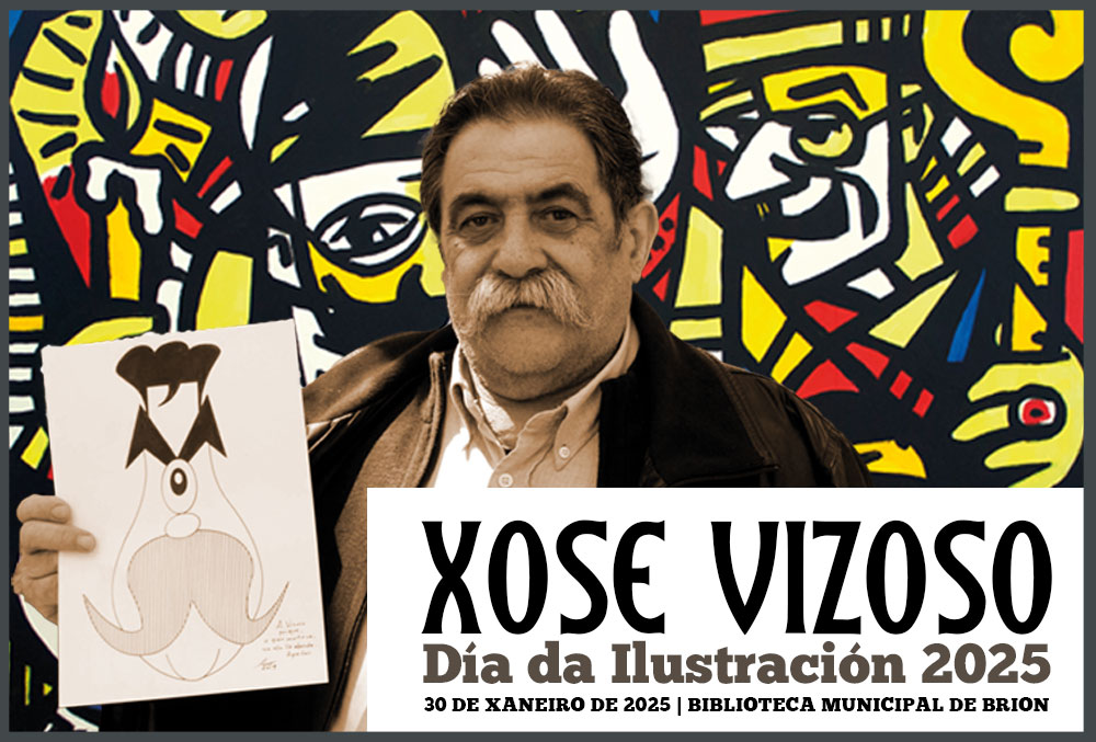 Xosé Vizodo. Día da Ilustración 2025